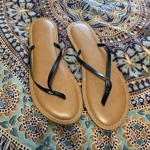 Thin Strap Flip Flops